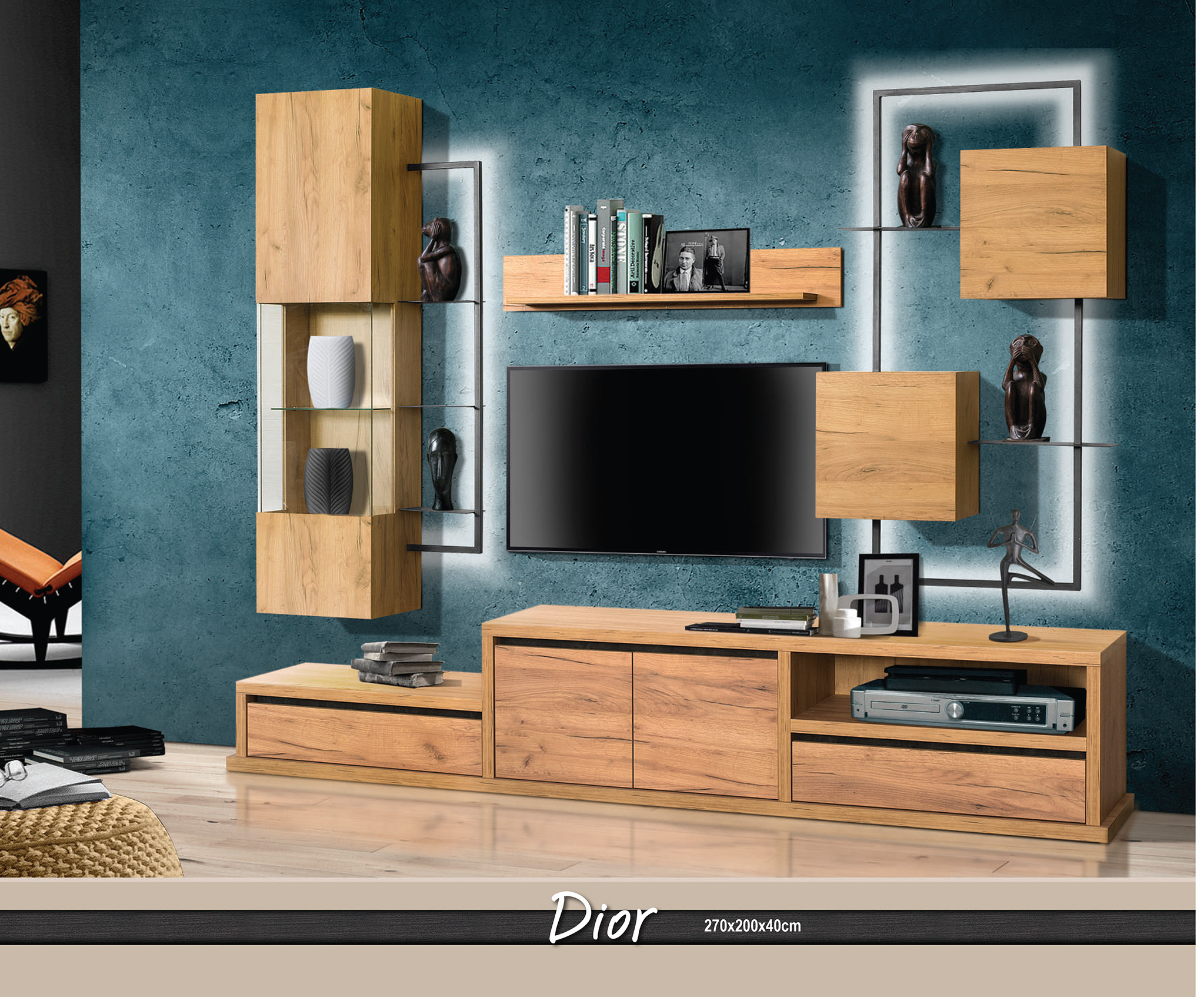 Σύνθεση TV Dior — Έπιπλα Καψής, Αμαλιάδα Ηλείας