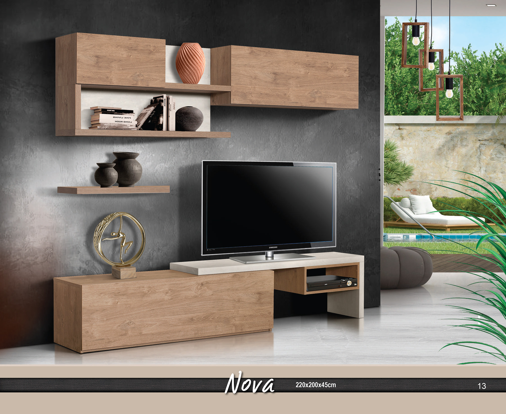 Σύνθεση TV Nova — Έπιπλα Καψής, Αμαλιάδα Ηλείας